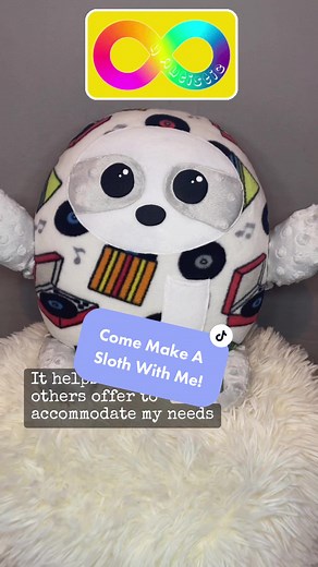 Handmade Plush Sloth Sewing Therapy Tutorial