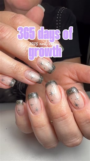 Dani | Natural Nail Specialist & Educator (AZ) on Instagram: "12 months. 12 vibes. A whole year of growth. 🥂✨ 2025 Nail Recap Looking back at my 2025, I’m so grateful for every single one of you who sat in my chair. We didn’t just do nails; we created art, shared stories, and leveled up together. 💅🔥 Drake said it best—the months flew by, but the sets just kept getting better. From the January “fresh starts” to the December “glitz,” my table has been my favorite place to be this year. 2026 is 