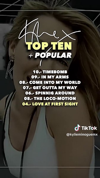 Las Mejores 10 Canciones de Kylie Minogue