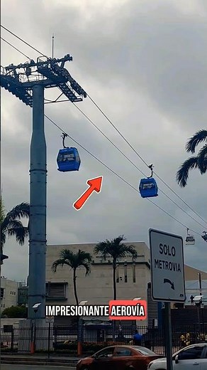 What is the Guayaquil Aerovia and its role in mobility in a large city. Urban Planning