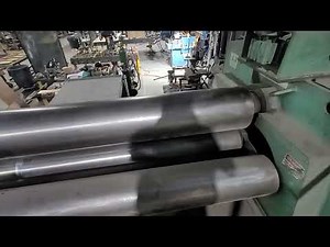 Roundo PASC-360 1" x 10' 4-Roll Hydraulic Plate Bending Roll