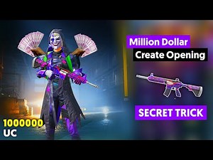 😱Million Dollar Crate Opening For - Fool M416 Max? - Create Opening Trick | Legend X