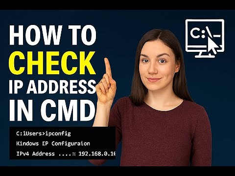 How to Check IP Address in CMD