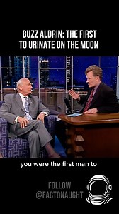 Did you know this happened on the Moon? 🌕😅 Buzz Aldrin revealed a very human moment from the Apollo 11 mission that rarely makes it into history books. No gravity. No privacy. Just one giant leap… and an awkward first. Sometimes space history is far more relatable than you’d expect. Credits: The Conan O’Brien Show interview with Buzz Aldrin #SpaceFacts #MoonLanding #BuzzAldrin #NASA #DidYouKnow #SpaceHistory #Science #FunFact | Factonaught