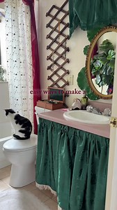 Whimsical Fairy-Rot Bathroom Makeover in Cozy Vintage Style