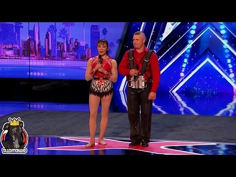 Elena and Sasha Full Performance | America's Got Talent 2017 Auditions Week 3 S12E03