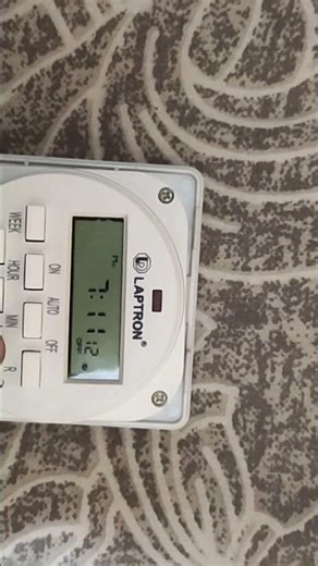 Laptron Timer ka Time Setting Part 2