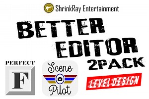 [RELEASED] Better Editor 2 Pack - Scene Pilot   Perfect F Together 33% off!