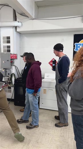 Week 2 day 1 #fredsapplianceacademy #appliancetechnician #tradeschool #appliancerepairtraining