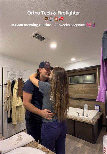 We are EXHAUSTED🫩😵‍💫💗 #fyp #viral #pregnant #ftm #girlmom | ortho tech