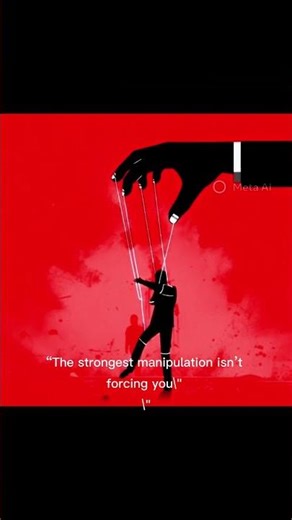 STRONGEST MANIPULATION isn't forcing you........ #shorts