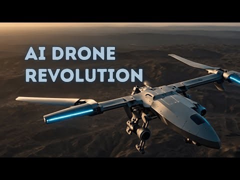 AI Drones-How They're Dominating Warfare & Saving Lives-The Terrifying Future. #AIDrones #MilitaryAI
