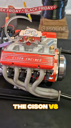 ⚙️Imagine taking the time to assemble a powerful V8 engine, step by step. 💨The CISON V8 Engine Model lets you experience the engineering process firsthand. Every detail, from the CNC-machined parts to the final assembly, is designed to give you a true understanding of how a V8 engine works. Feel the satisfaction as you watch the engine come to life, with moving parts, functional valves, and even a water-cooling system. This is the ultimate model for anyone who loves mechanical engineering and w