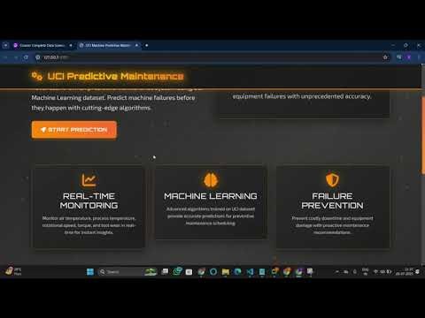 Predictive Maintenance using Machine Learning | End-to-End MLOps with CI/CD, Docker & Azure