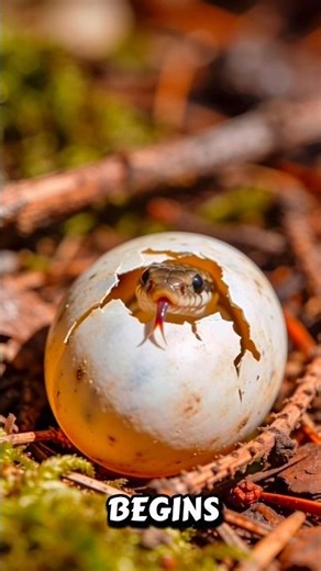 The Secret Life of a Snake Egg 🐍 and became a vehicle #snake #animals #wildlife