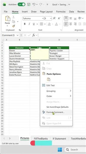 Anyone watched Stanger Things yet? 📝 Add pictures inside your Excel#excel #exceltips #youtube