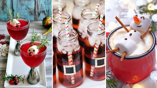 Sélection de 15 recettes de boissons et cocktails de Noël pour les enfants