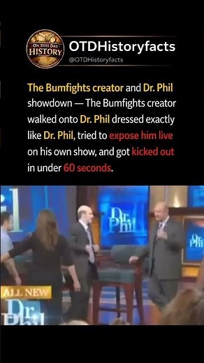 Bumfights Creator Tried to Expose Dr. Phil… Got Kicked Out in 60 Seconds
