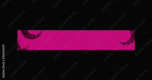 4K Islamic lower third in an alpha channel. Design a pink-colored lower third animation with moon and particle. Lower Third for a Ramadan Kareem, Eid Al-Fitr, and Eid Al-Adha. Easy to use.