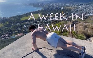 A WEEK IN HAWAII VLOG *Hiking, Shark Diving, Wedding and Sunset Swims*