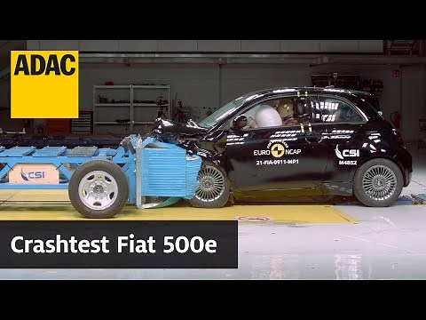FIAT 500e im Crashtest | ADAC & Euro NCAP