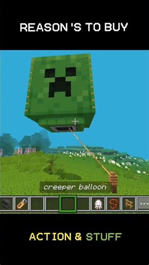 Creeper balloon Of Happy Ghast