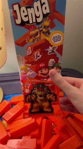 Super Mario Jenga Boardgame!