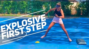 On-Court Tennis Fitness – Drills to Build an Explosive First Step