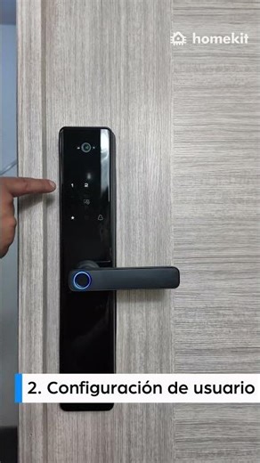 Configuración de Cerradura Inteligente X7 - Creación de Usuario con Tarjeta