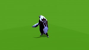 Download Penguin walking loop animation for free