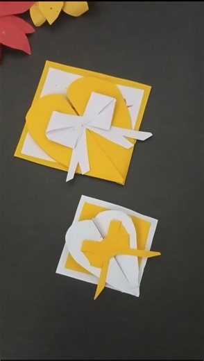 Easy Paper Gift Card Idea 🎁 | Beautiful DIY Paper Craft | Handmade Mini Card