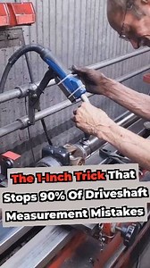 Here’s the simplest way to measure a driveshaft correctly — and avoid the most common (and expensive) mistakes: Push the slip yoke all the way in until it bottoms out. Measure from the center of the eye back to the pinion yoke. Then… subtract one inch. That’s it. That 1‑inch trick prevents binding, protects your driveline, and keeps your measurement accurate every time. Do it right the first time. Do it the JE Reel way. 👉 Learn more at reeldriveline.com #JEReel #ReelDriveline #DriveshaftMeasure