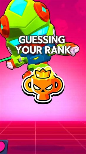 Your favorite Brawler = your RANK #brawlstars #brawlstarsgame #brawlstarsgameplay