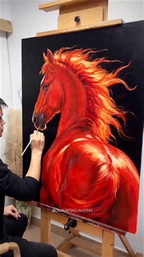 6.9K views · 1.8K reactions | Oil painting by artist Qiusong (Douyin)...