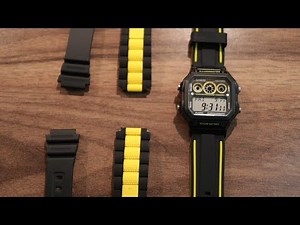 Casio AE1300 strap replacement - Best Method