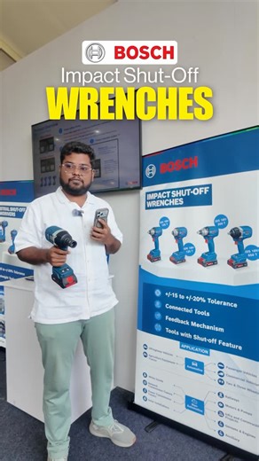 Mohamed Aslam Sha | Attending the Bosch event was a powerful experience. Seeing their extensive automotive tool range up close — and understanding how the same... | Instagram