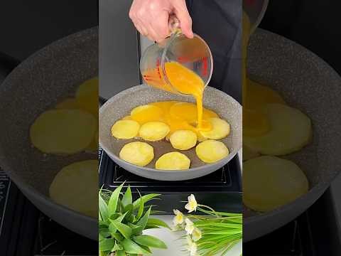 HOW TO MAKE A DELICIOUS BREAKFAST WITH ONE POTATO AND CHEESE!