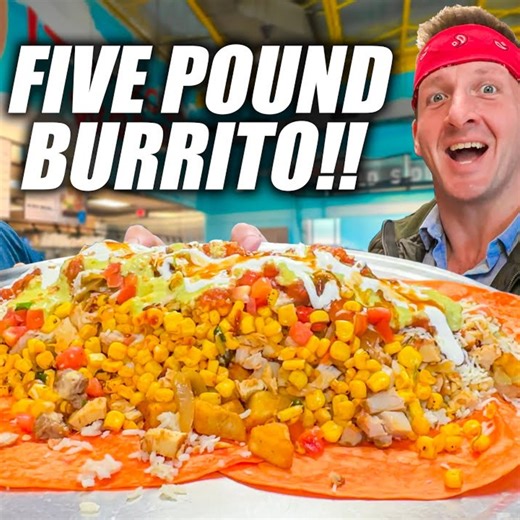 Texas Burrito Challenge! Austin’s Wildest Tex Mex! 🇺🇸 😱 | Best Ever Food Review Show