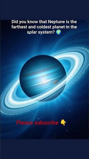 Neptune: The Farthest & Coldest Planet in Our Solar System! ❄️🌌