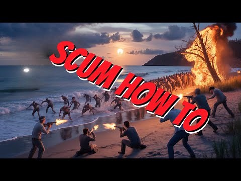 Scum 1.0 HOW TO use controller to play pc best setup fast and easy!