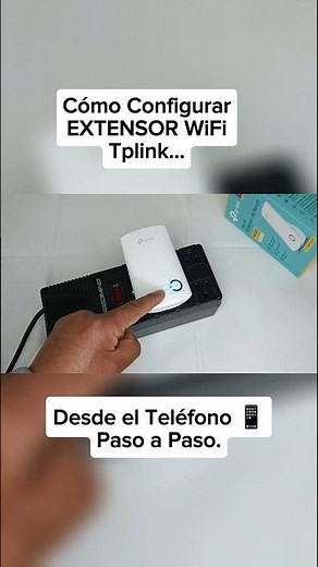 CONFIGURAR Repetidor Wifi Tplink WA850Re/Muy Fácil.