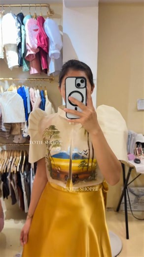Bicol’s Pride — Mayon Bolero Set! 🌋🌶️ *handpainted design — also available in Barong for men* #modernfilipiniana #bicol #mayon #filipiniana | Totie Shoppe