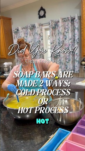 Cold process vs. hot process: two ways to turn oils into beautiful, skin-loving soap 🧼