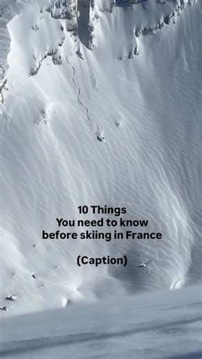 Iaco on Instagram: "10 things you need to know before skiing in France ❄️ ❄️: 1. Slopes are not always groomed perfectly. 2. Resorts can be found at a higher altitude, it will be colder, windier, but there will be more snow. 3. Skiing in France is relatively cheap. 4. Resorts are insanely vast. Might get lost easily. But you can ski nonstop! 5. Slopes are basically infinite. 6. Higher probability of going off piste when it’s powder day. 7. The lifts are overall older and slower. 8. The lunch bre