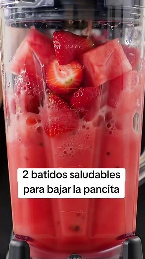 2 ideas de batidos saludables