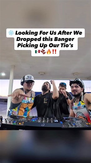 H.A.G on Instagram: "❄️ Looking 4 us after we dropped this Banger Crossing the Border picking up our Tio’s 🇲🇽🔥😮‍💨‼️ • • #mexican #mexicans #rave #raver #hardtechno #explore #dj #mashup #djmix #remix #djs #djset #djremix #djmashup #bilingual #laraza #vivalaraza #brownandproud #ice"