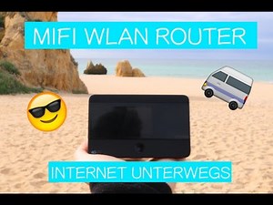 MiFi WLAN Router | Mobiler LTE Hotspot | Internet unterwegs und auf Reisen