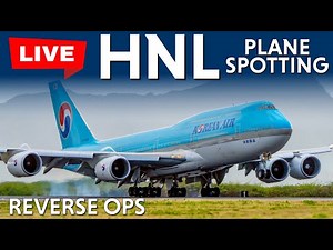 Up Close Departures at HNL/PHNL Honolulu Hawaii - Live Planespotting 12-13-25