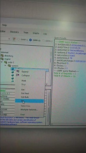 Snmp Basic lab overview #networkdiscovery