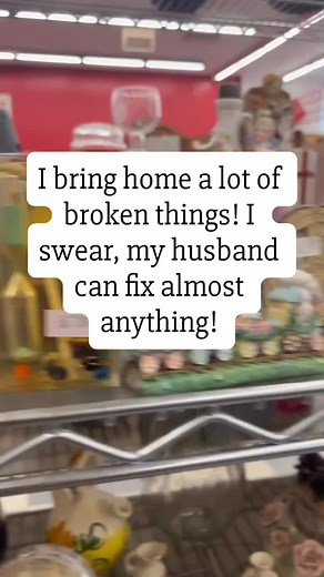 34 reactions | I swear my husband can fix almost anything I bring...